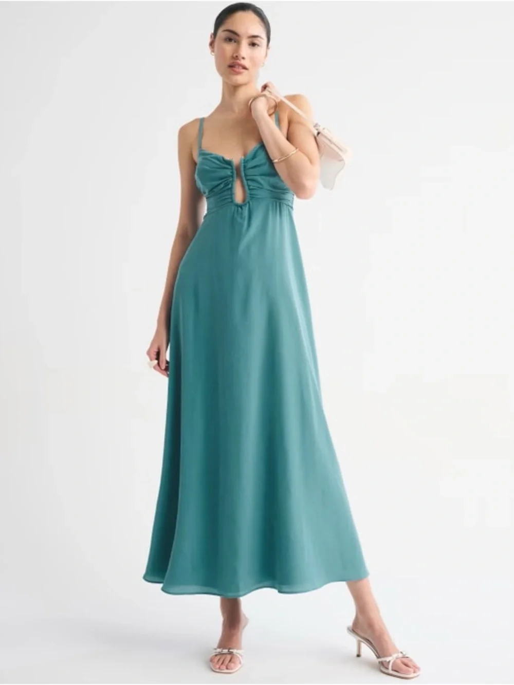 Abercrombie Bra-Free Hardware Maxi Dress